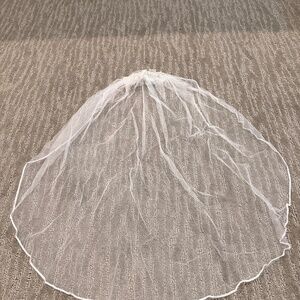 Girls White Veil for First Communion